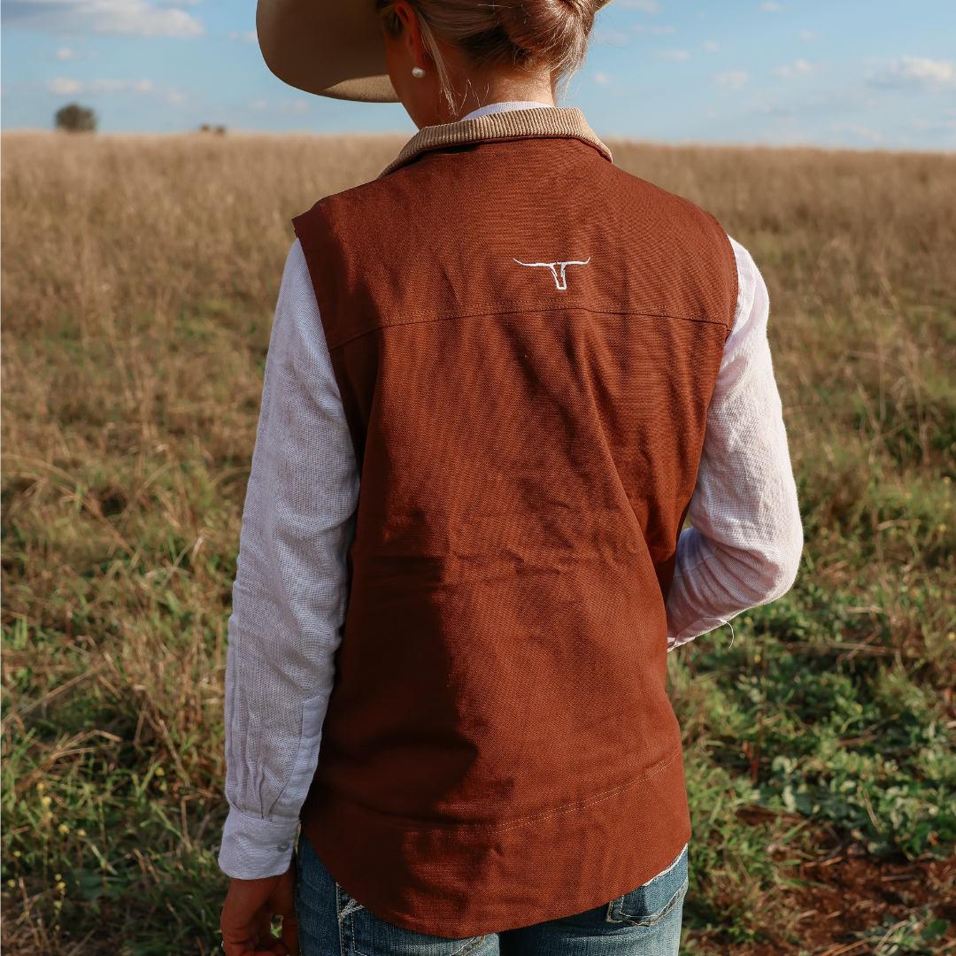 Ridge Vest - Chestnut