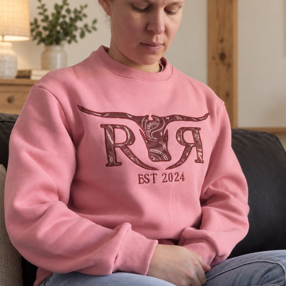 Mulberry Muster Crew Jumper
